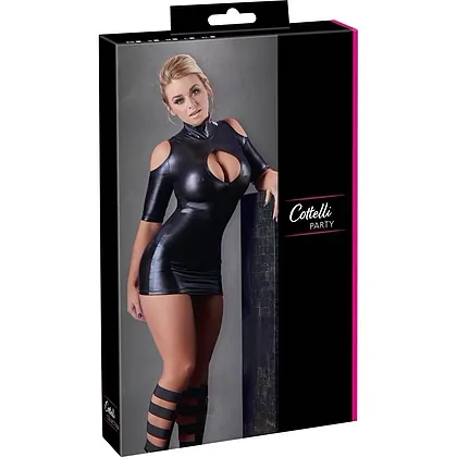 Rochie Cottelli Collection Cold Shoulder Negru S