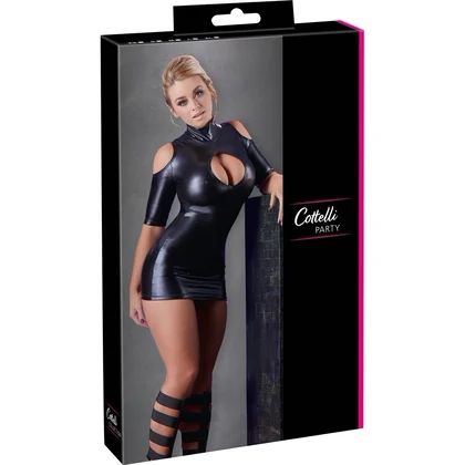 Rochie Cottelli Collection Cold Shoulder Negru S