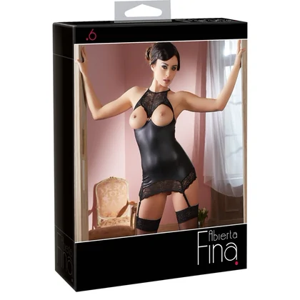 Rochie Erotică Abierta Fina Alexis Negru XL