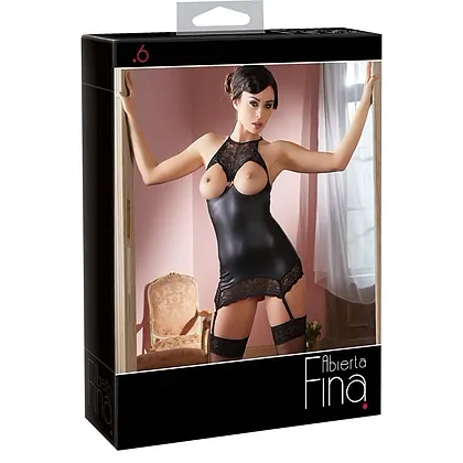 Rochie Erotică Abierta Fina Alexis Negru XL