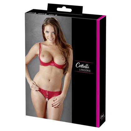 Set Cottelli Collection Demi Roșu S