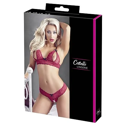 Set Cottelli Collection Layla Roșu L