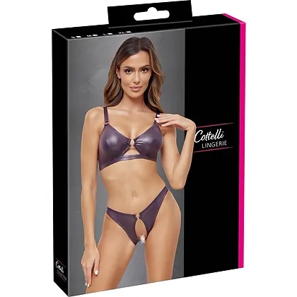 Set Cottelli Collection Luna Noir Mov S