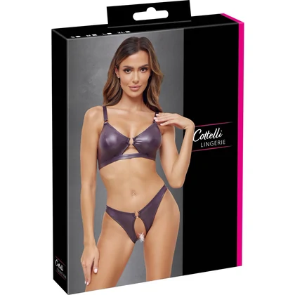 Set Cottelli Collection Luna Noir Mov S