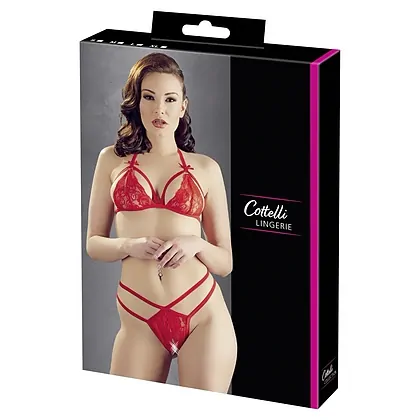 Set Cottelli Collection Milani Roșu XL