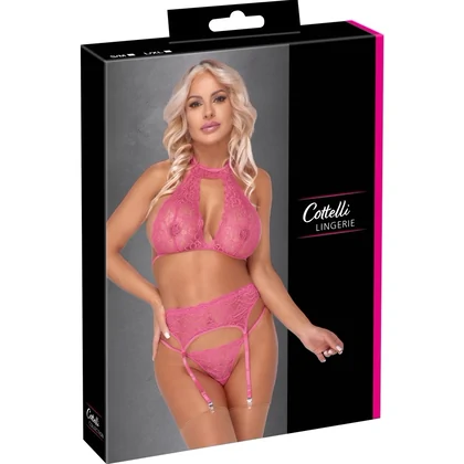 Set Cottelli Collection Suave Roz S-M