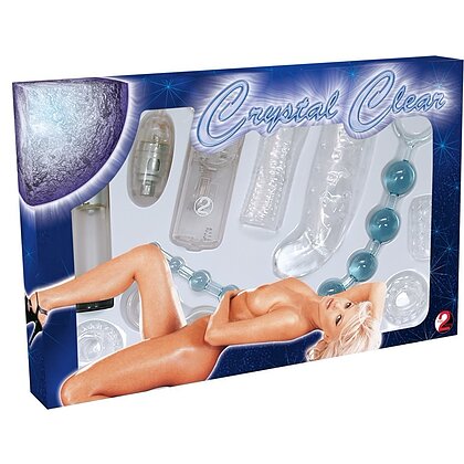 Set Jucării Sexuale Crystal Transparent