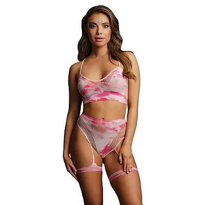 Set Le Desir Tie Dye Set Roz S-L