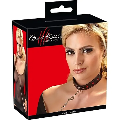 Set Lesă Și Zgardă Bad Kitty