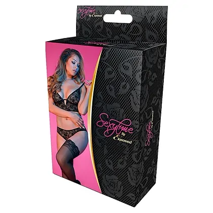 Set Magic Silk Eileen Negru S-M