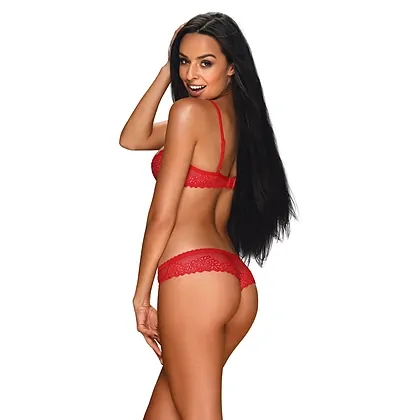 Set Obsessive Alabastra Roșu 2XL