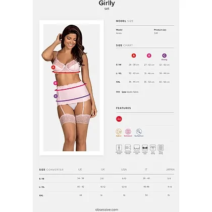 Set Obsessive Girlly Roz S-M