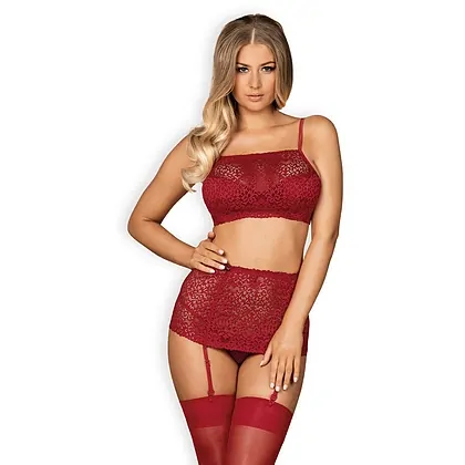 Set Obsessive Lividia Roșu S-M