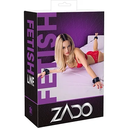 Set Restricții Pentru Pat H Belt și Cătușe Negru