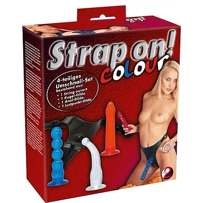 Set Strap On Multicolor