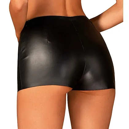 Short Obsessive Hermeza Negru M