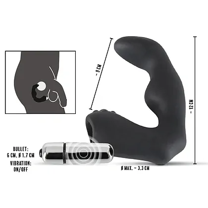 Stimulator Prostată Rebel Negru