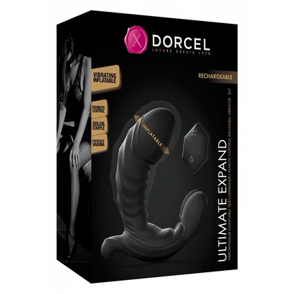Vibrator Anal Dorcel Ultimate Expand Negru