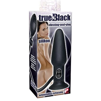 Vibrator Anal True Vibrating Negru
