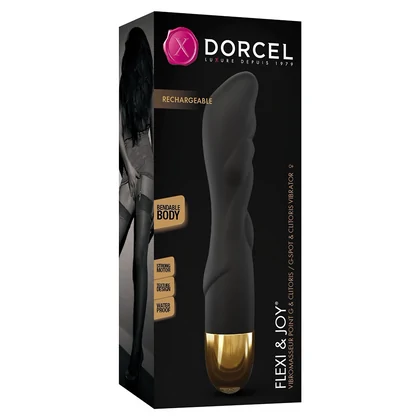 Vibrator Dorcel Flexi And Joy Negru