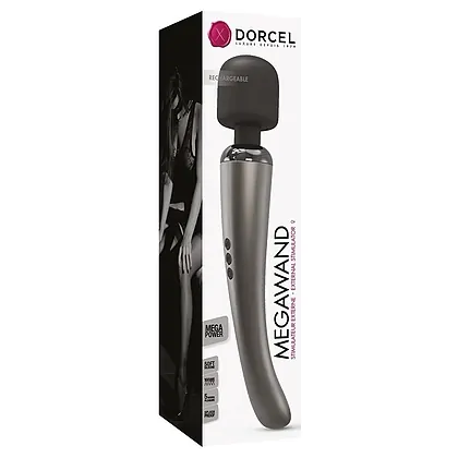 Vibrator Dorcel Megawand Argintiu