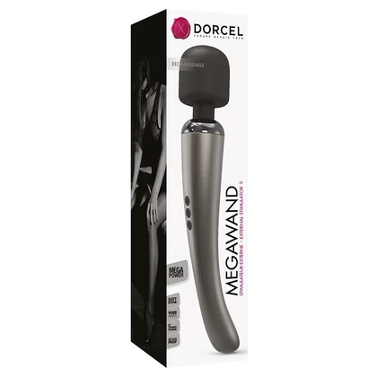 Vibrator Dorcel Megawand Argintiu