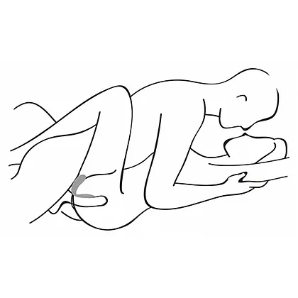 Vibrator Double Love Luxury Partner Alb