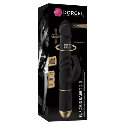Vibrator Furious Rabbit Negru