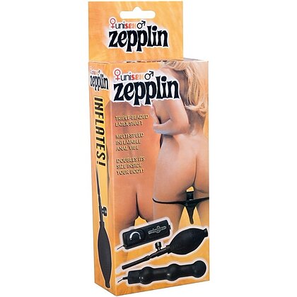Vibrator Gonflabil Unisex Zepplin Negru