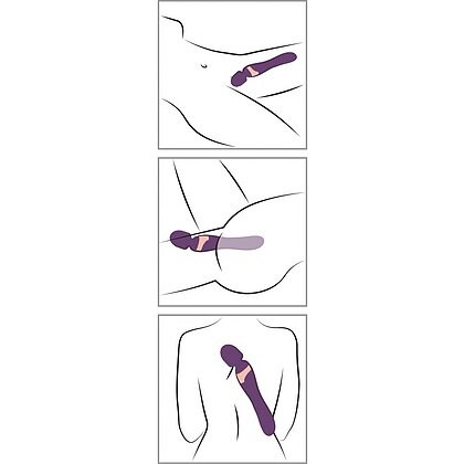 Vibrator Javida Double Massager Mov