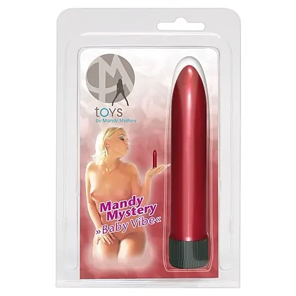 Vibrator Mandys Baby Vibe Roșu