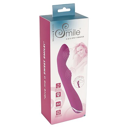 Vibrator Punctul A și G Sweet Smile Roz