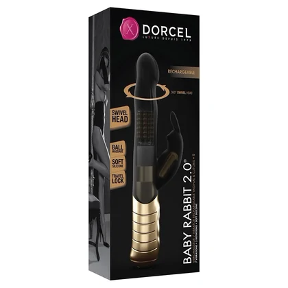 Vibrator Rabbit Dorcel Baby Negru
