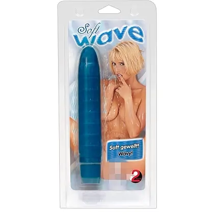 Vibrator Soft Wave Albastru