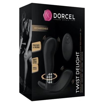 Vibrator Twist Delight Negru
