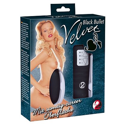 Vibrator You2Toys Velvet Egg Negru