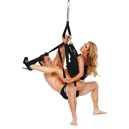 Whipsmart Pleasure Swing Black