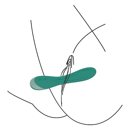 Xocoon Timeless Love Vibrator Verde – 7 Moduri, Reîncărcabil