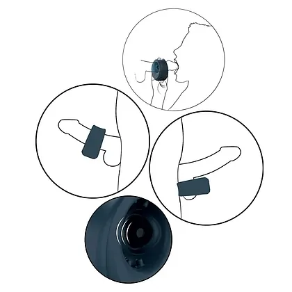 ZEPHYR Stroker and C-Ring Albastru