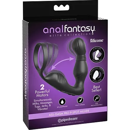 Pro P Spot 10 Moduri Reîncărcabil Stimulator Perineu Negru