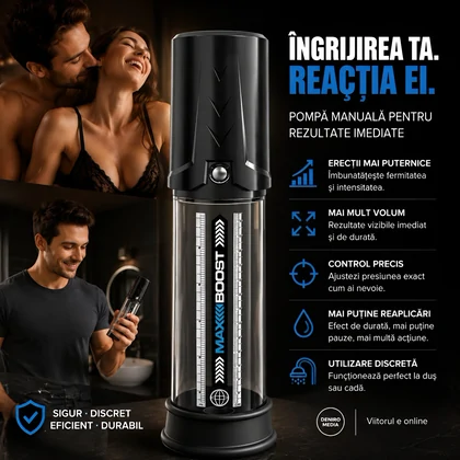 Pump Worx Max Boost Negru
