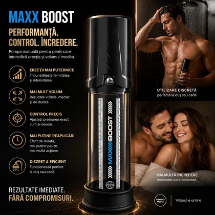 Pump Worx Max Boost Negru