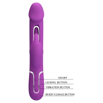 Rabbit Kampas Reîncărcabil 7 Moduri cu Burst Climax Mov