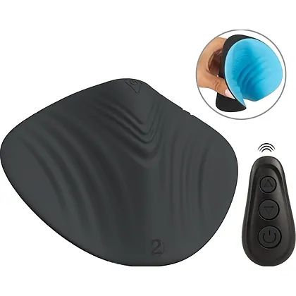 RC LAY-ON — Vibrator 10x5, Reîncărcabil Negru