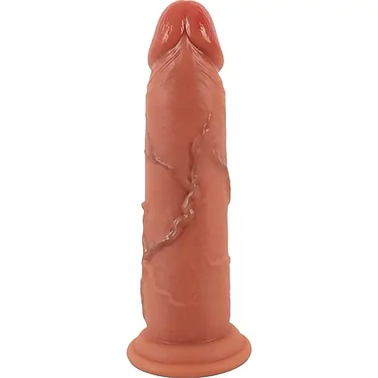 Realistixxx Real Skin Dildo 20cm cu Ventuză Puternică