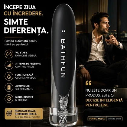 Realov BathFun – Pompă Automată 3 Moduri, USB Negru