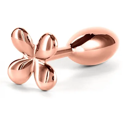 Rear Assets Clover Rose Gold, Dop Anal Din Aluminiu 9.2cm Auriu