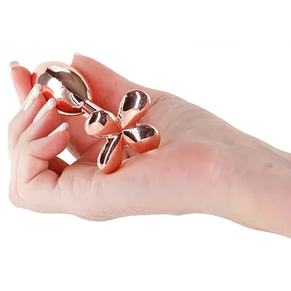 Rear Assets Clover Rose Gold, Dop Anal Din Aluminiu 9.2cm Auriu