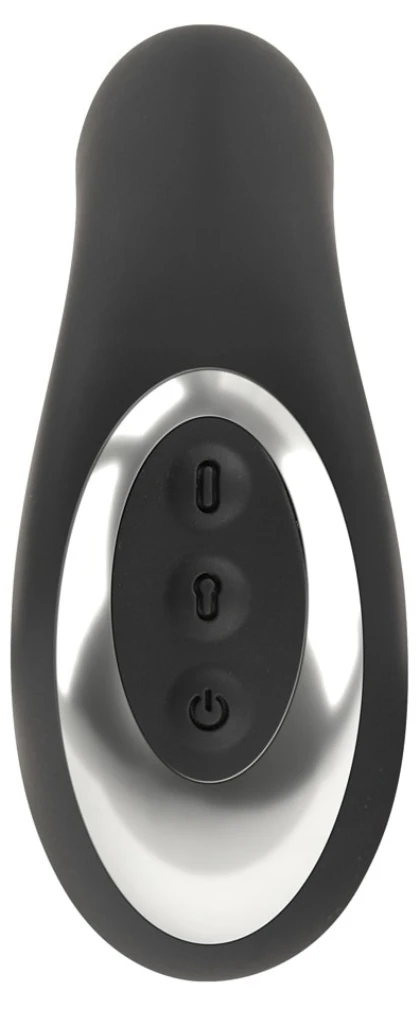 Rebel Plug Anal Gonflabil — 3 Motoare, 10 Moduri, USB Negru