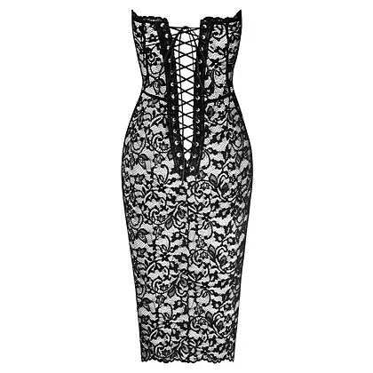 Rochie Noir Handmade Brenda Neagră S